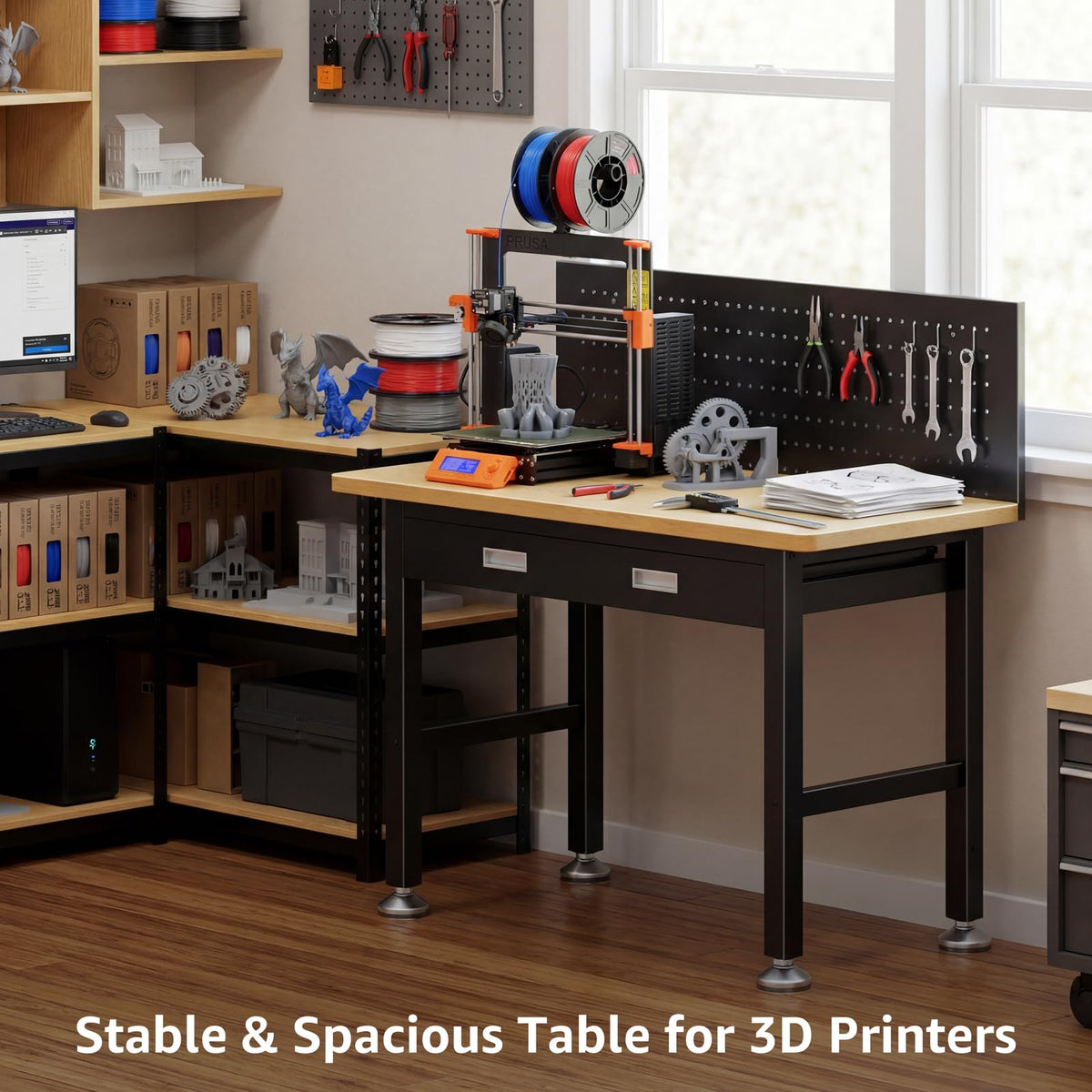 IGERI 39-4-in workbench ready for workshop use and heavy-duty tasks.