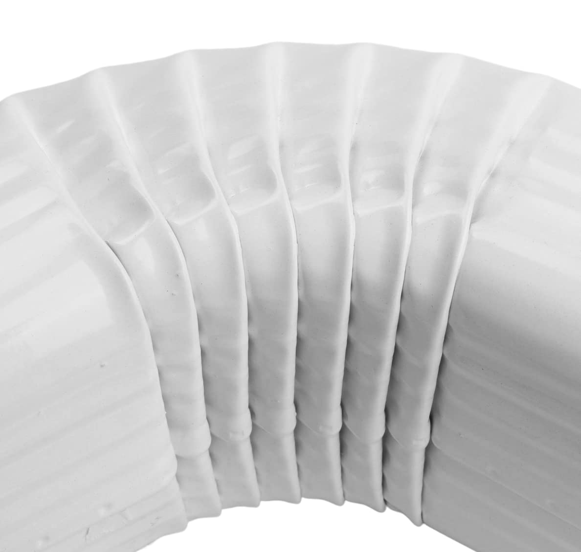 IGIUA downspout gutter elbow guide showing redirect options away from walls