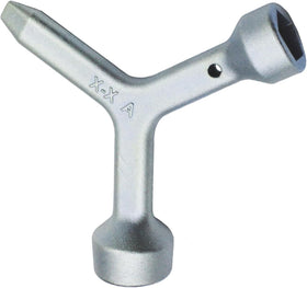 IGIUA metal meter lid key resists rust during outdoor use.