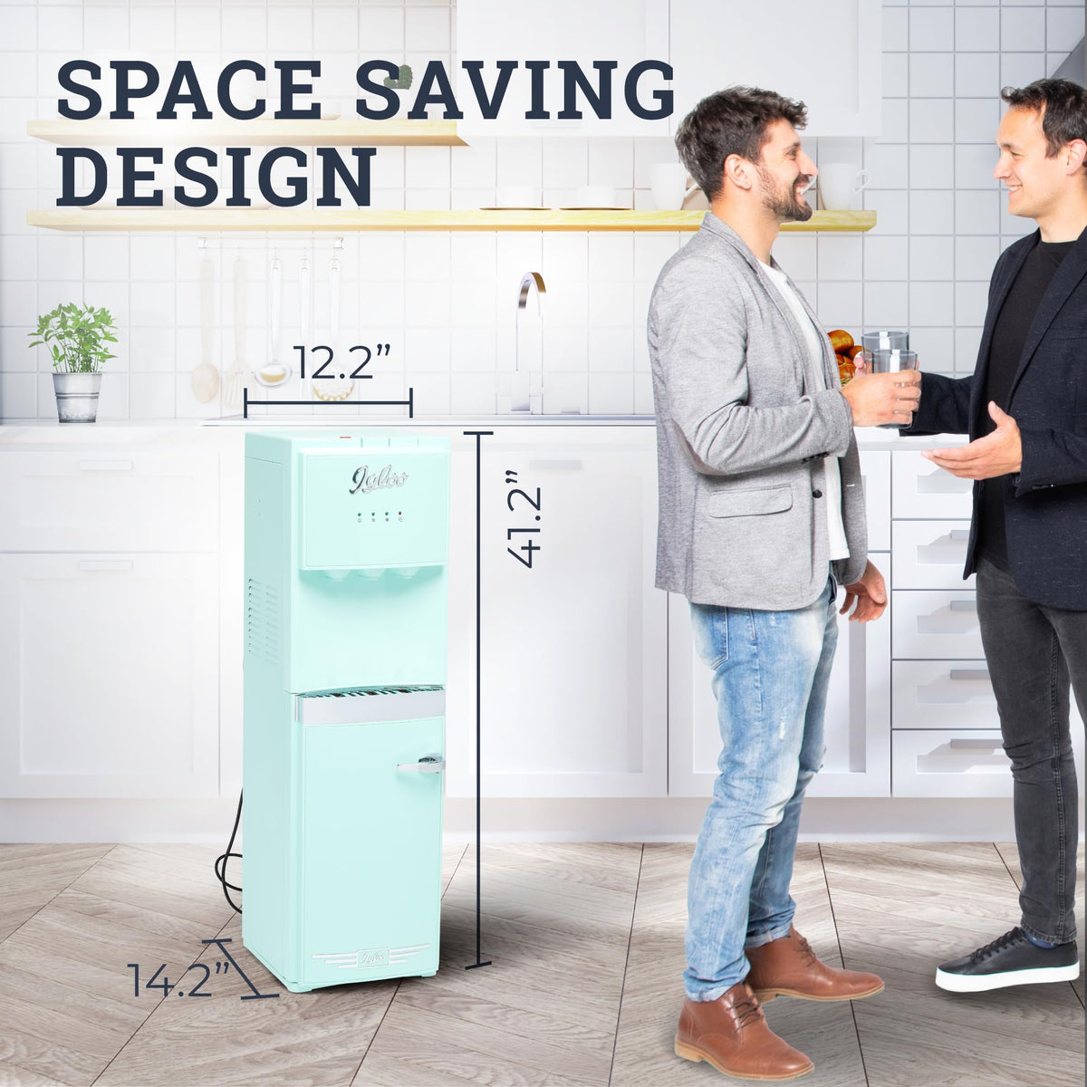 Igloo Retro Bottom Load Dispenser room-temperature spout offers versatile hydration options.
