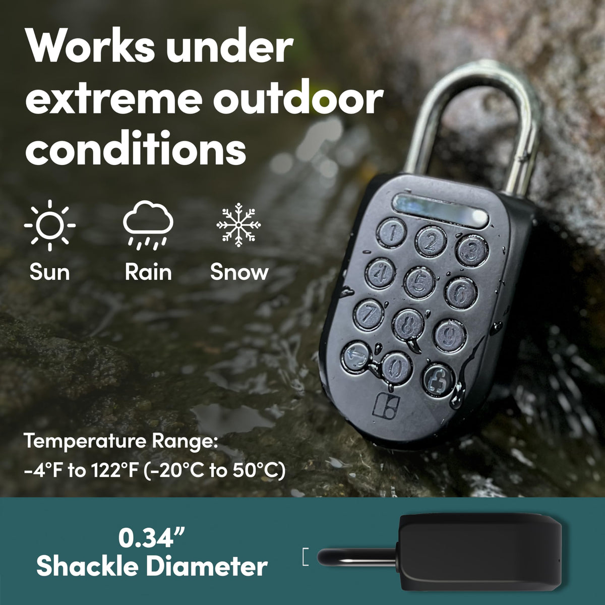 Igloohome SP2 durability test demonstrates strength under tough conditions.