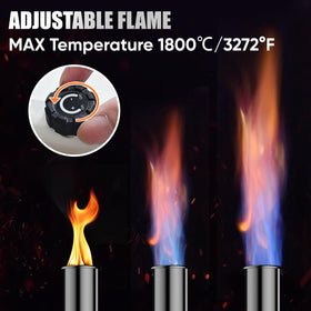 IgnitChef torch for lighting charcoal quickly and evenly