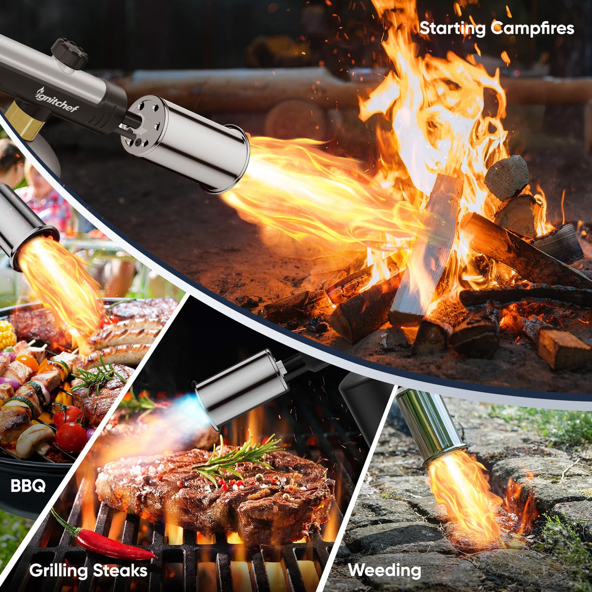 IgnitChef flame caramelizes desserts with precise control