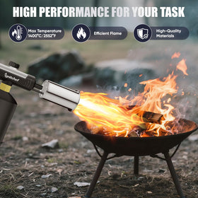 IgnitChef torch safety lock ensures safer operation