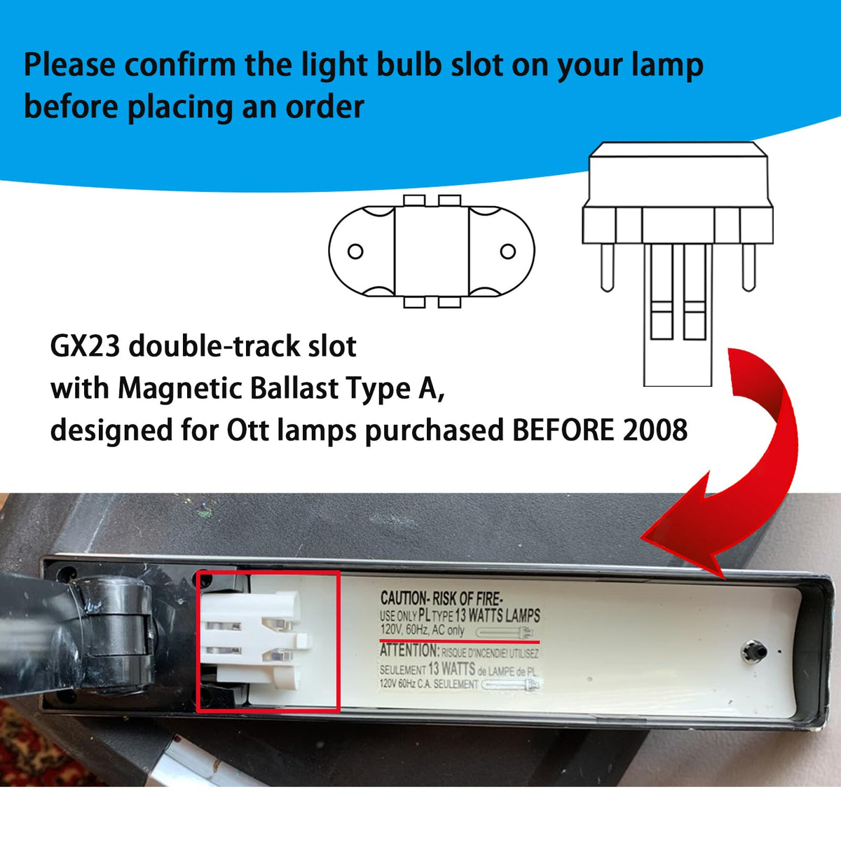 Ignixlite PL13-A-FFP bulb pack in box; two-pack ready for use.