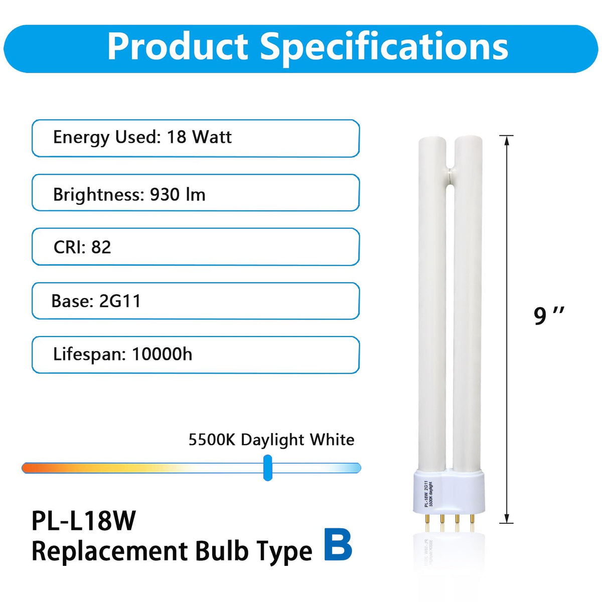 Ignixlite PL18-B 2-pack for extended lighting at home or work.