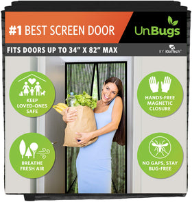 iGotTech UnBugs magnetic closure magnets secure airflow while keeping bugs out.