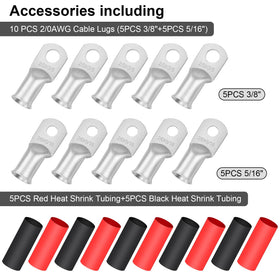 iGreely black heat shrink tubing reliable insulation