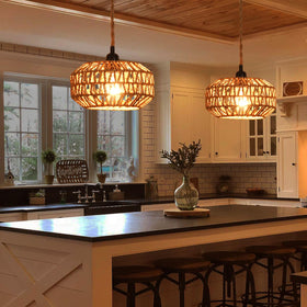 IHENGYANLT farmhouse chandelier, easy assembly for quick style upgrade.