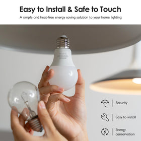 IINVGOOD flicker-free bulb provides eye-friendly lighting for family spaces.