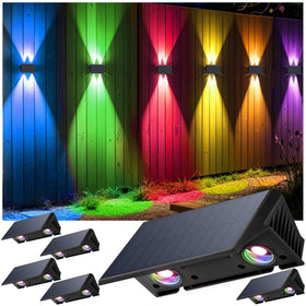 IIRARA fence lights wall mount offer quick outdoor accent lighting.