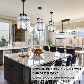 IKK adjustable-height pendant light, flexible hanging length for tailored dining room lighting
