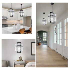 IKK crystal chandelier ships with clear assembly guidance for quick setup