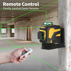 IKOVWUK laser level with 360 vertical lasers for full room coverage
