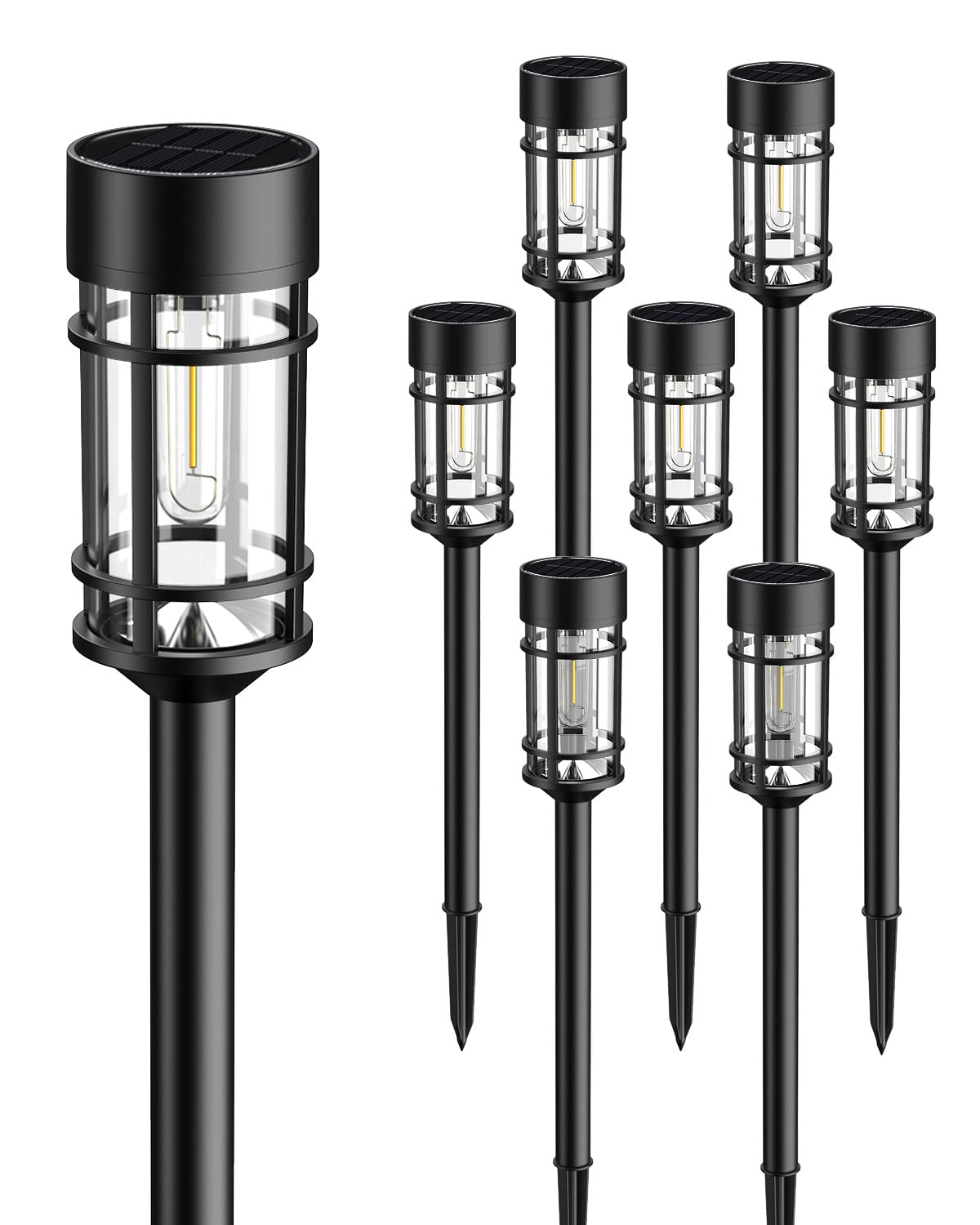 ILANCK garden decor lights enhance driveways and walkways with ambience