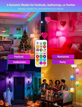 ILC bulb supports sync across multiple fixtures for cohesive lighting.