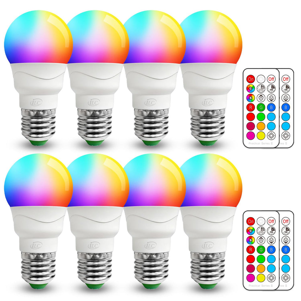 ILC RGB LED light bulb color changing for ambient lighting