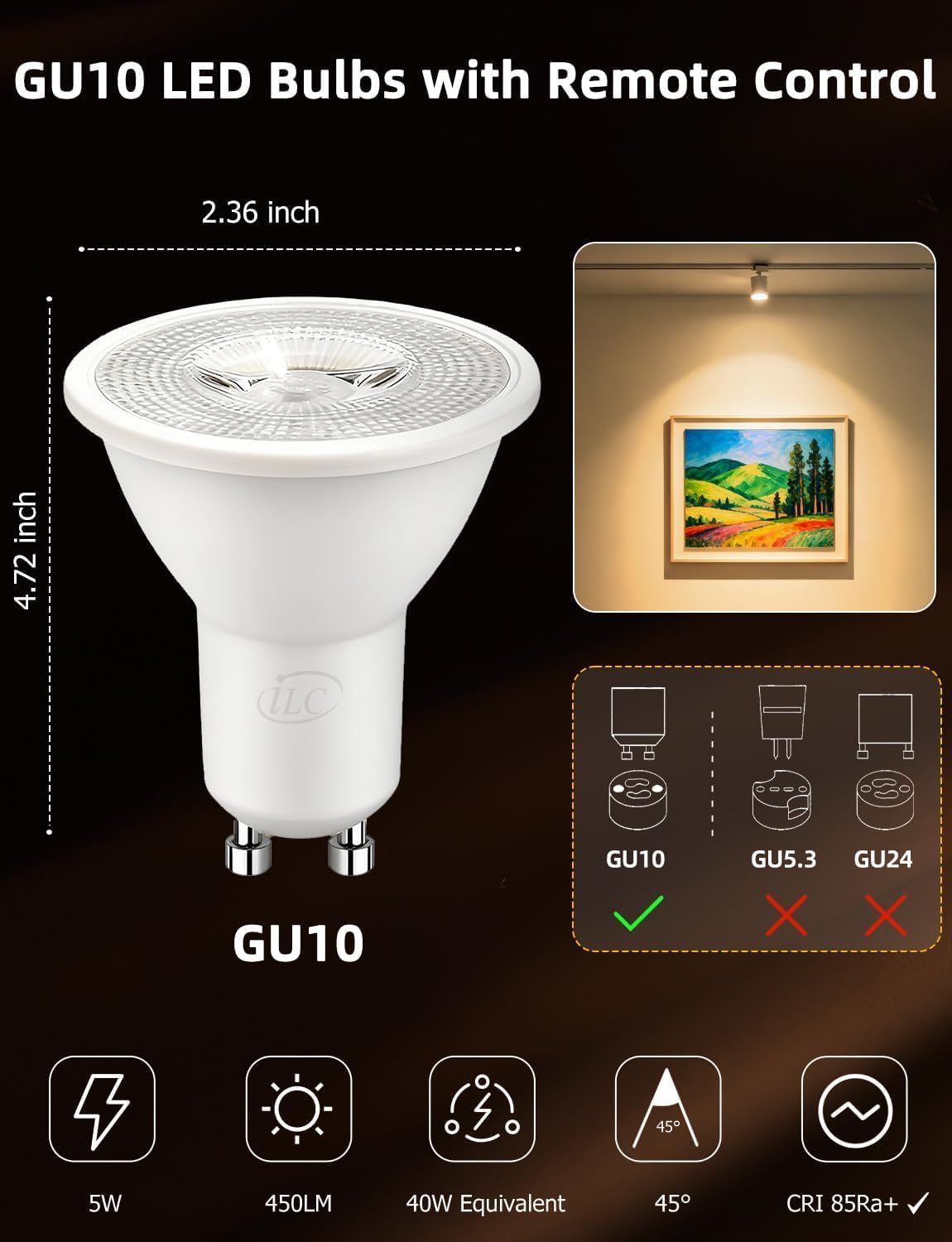Synchronized color changes across multiple ILC bulbs with one remote