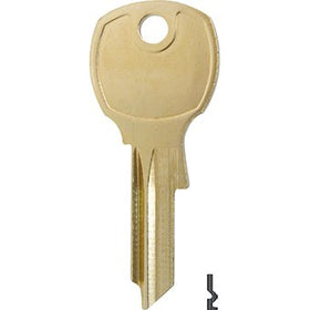 Ilco National NA14 brass key blanks in a box of 50, ideal for fast duplication.
