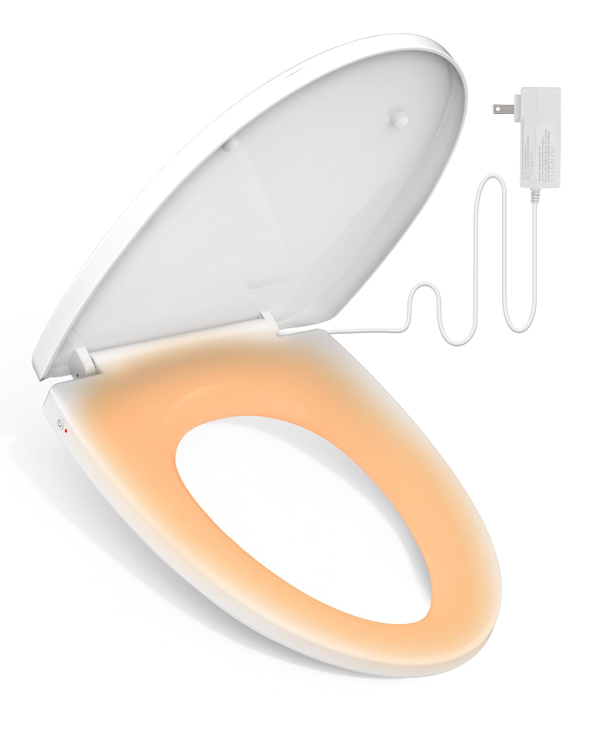 iliD heated toilet seat with 3D ergonomic design for personalized comfort.