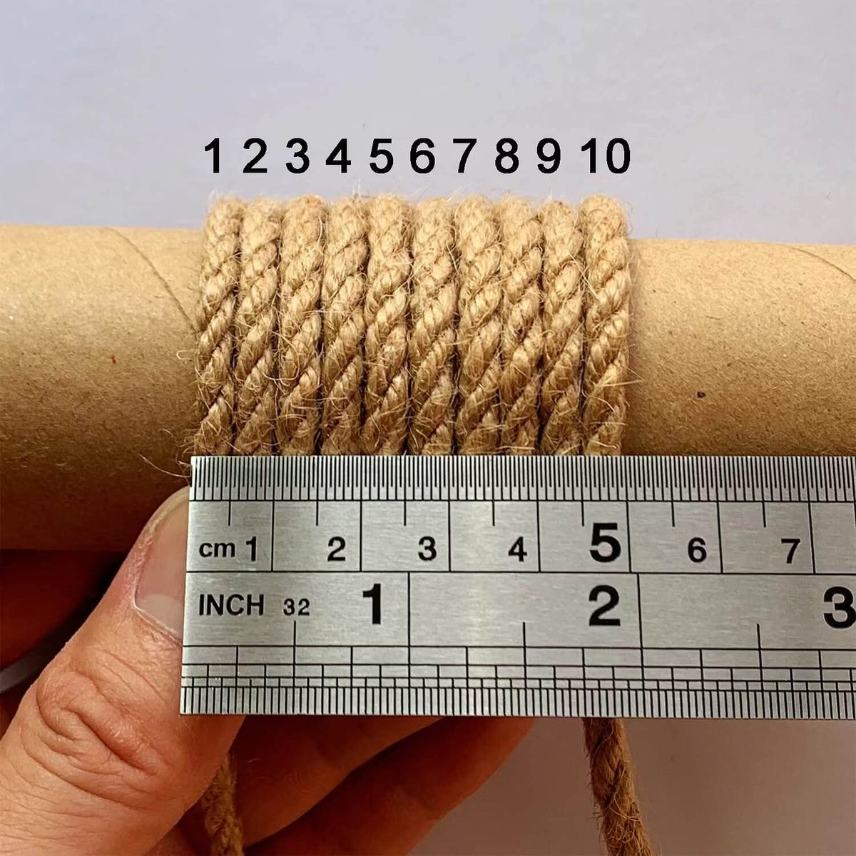 ILIKEEC jute rope 328ft ideal for bundling and decor
