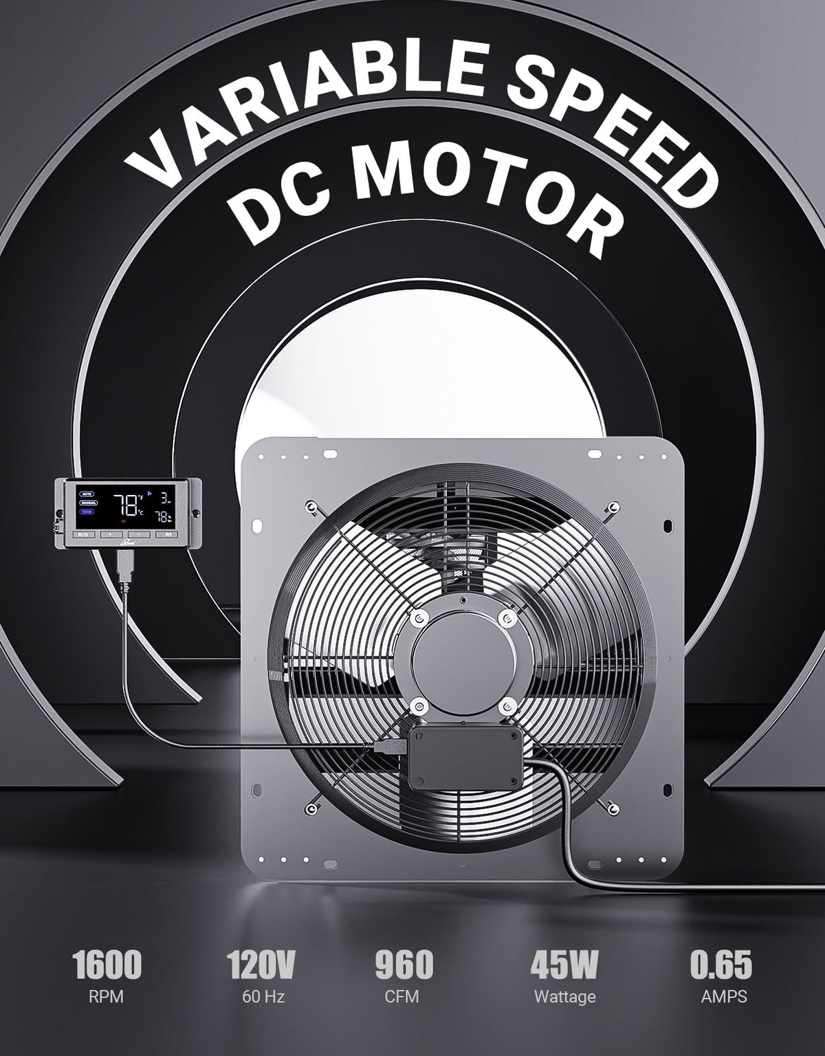 iLiving automatic shutter system enhances ventilation with responsive control and quiet operation.