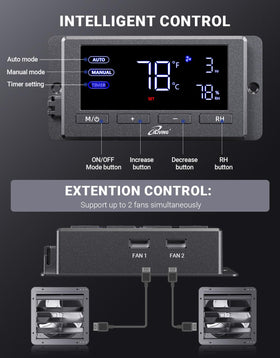 iLiving DC EC motor delivering efficient, quiet operation