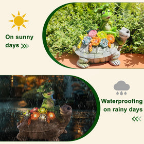 ILLUMINEW succulent accent element enhances natural garden vibes