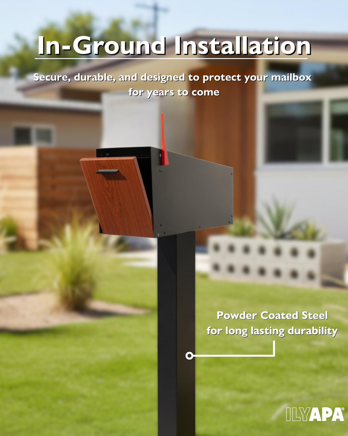 Ilyapa installation hardware included for quick setup