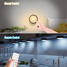 ILYXY remote control makes color and brightness adjustments easy.
