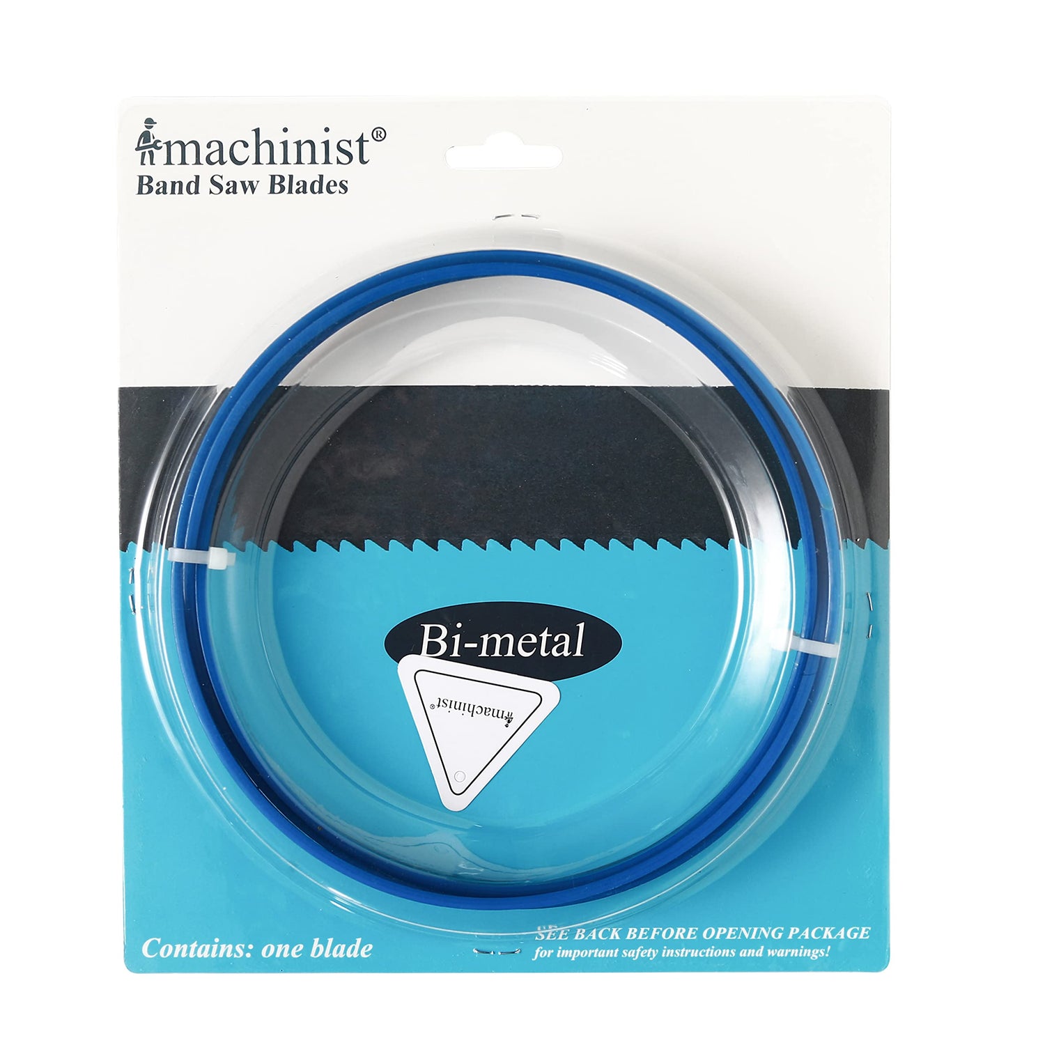 Imachinist S6412121014 band saw blade for metal, 64-1/2 inch length, ferrous cuts
