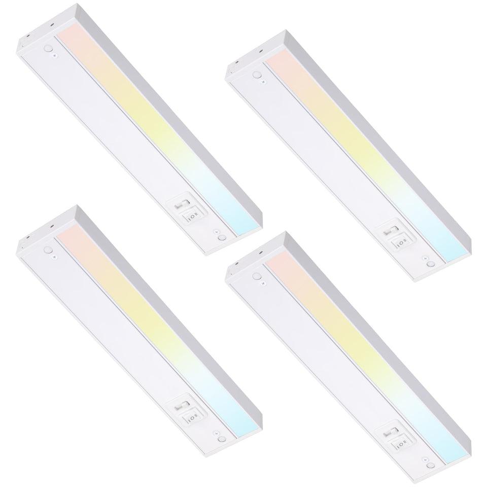 TORCHSTAR StableShine 12-inch under-cabinet light profile for clear kitchen task lighting