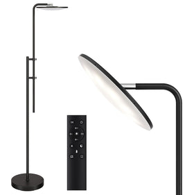 SUNMORY floor lamp with remote control for effortless living room lighting.