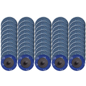 Tshya Quick Change Disc – 2in Zirconia Sanding Discs (50 Pack, P36) for Surface Prep