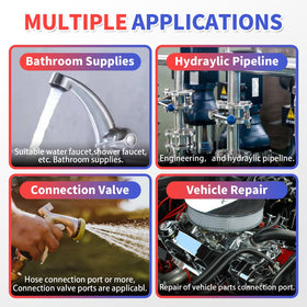 ZDBB 826 Pcs Universal SAE & Metric O-Ring Kit | Automotive, Plumbing, Air & Gas Seals