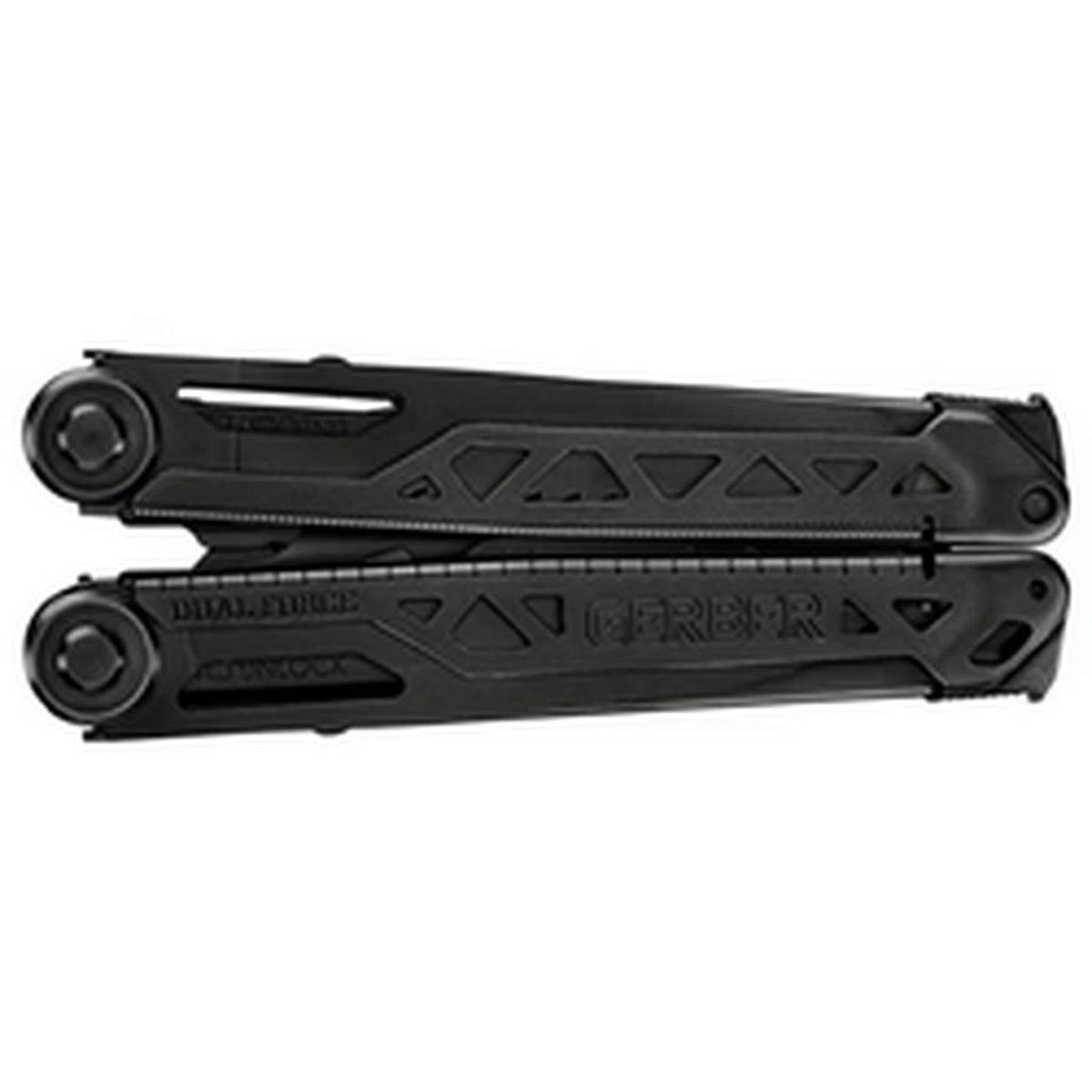 Gerber Gear Dual-Force Multitool - Heavy-Duty Pliers, Saw, Wire Cutter & Bit Storage | Black