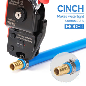 iCRIMP ICP-BJ03 PEX Clamp Tool – One-Handed Cinch & Removal for 3/8–1 in Rings