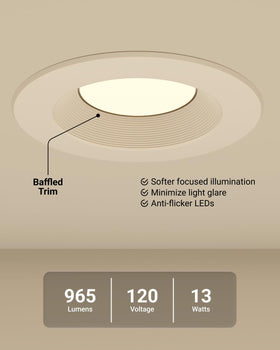 Sunco selectable CCT slider enables quick color temperature tuning.
