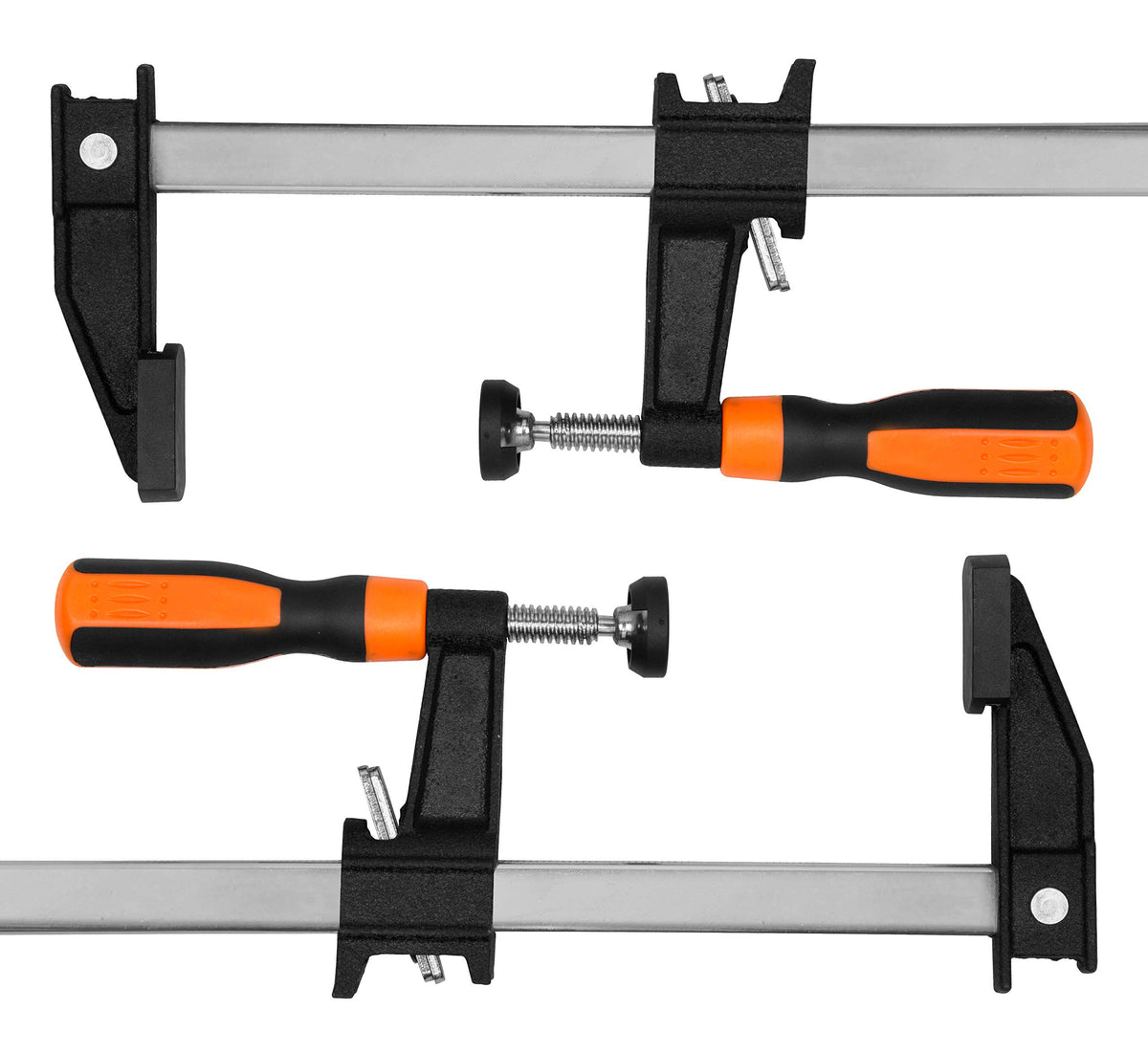 WEN 10236F2 Quick-Adjust 36-Inch Steel Bar Clamps – Two Pack, 2.5
