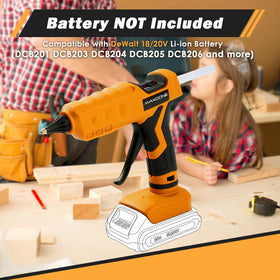 MAXDONE interchangeable nozzles enable precise, clean application