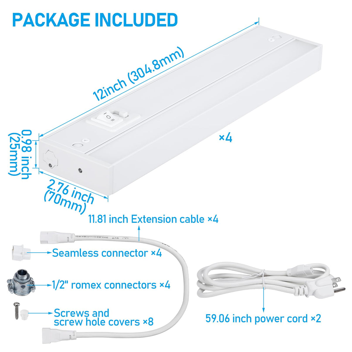TORCHSTAR dimmable range from 10% to 100% supports different tasks
