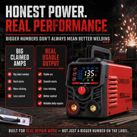 GNIWELDER 135A Mini Stick Welder 110V — Portable DIY Arc Welder