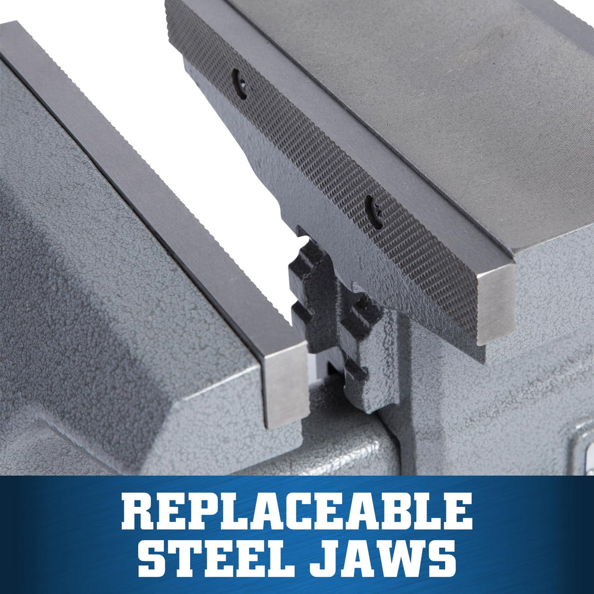 Wilton reversible bench vise two large anvils for forming and shaping.