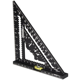 Johnson Johnny Square MACH-1 built-in leveling vial doubles as a torpedo-style level.