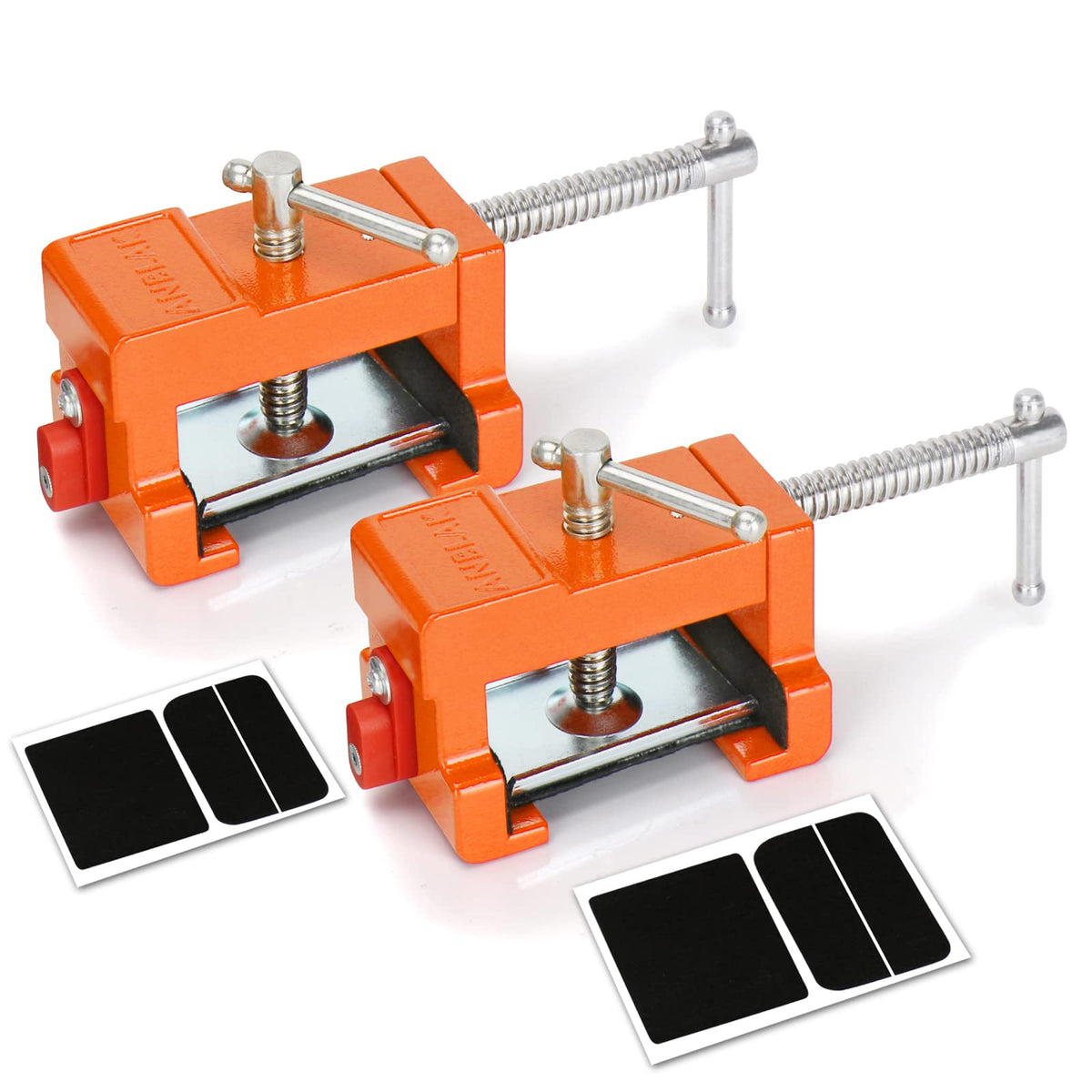 Sebupar Cabinet Clamps – 2 Pack, Face Frame Alignment, 440 lbs Load