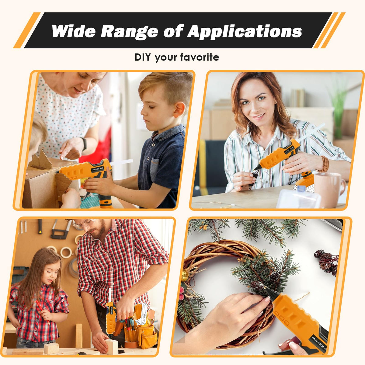 MAXDONE kit includes manual and 6-year warranty for peace of mind