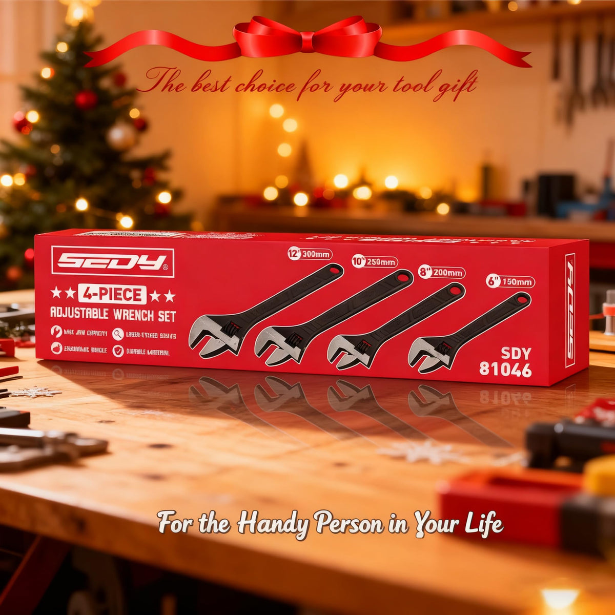 SEDY wrenches being used in automotive repair illustrate versatility.