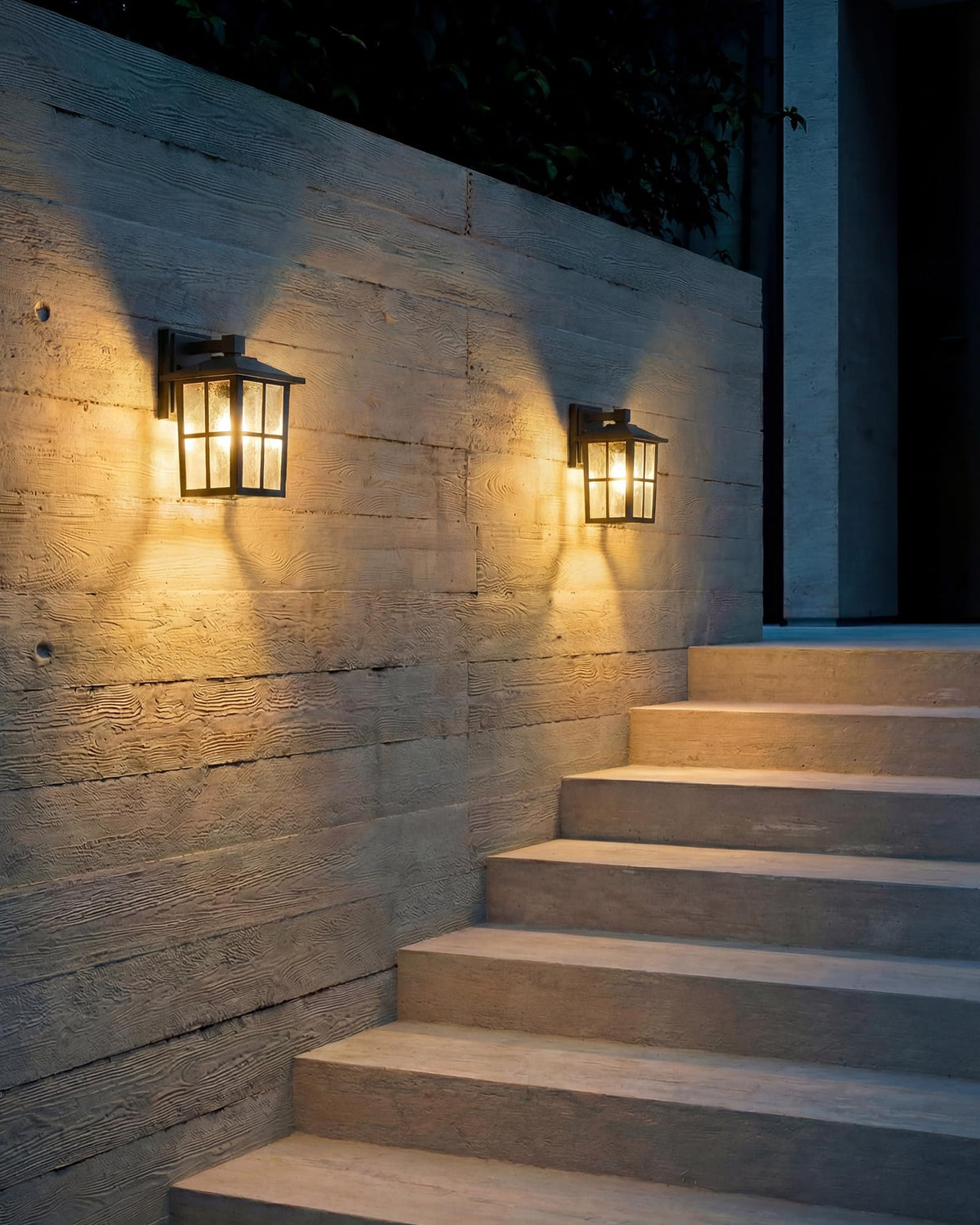KDG front door lighting enhances curb appeal and security.
