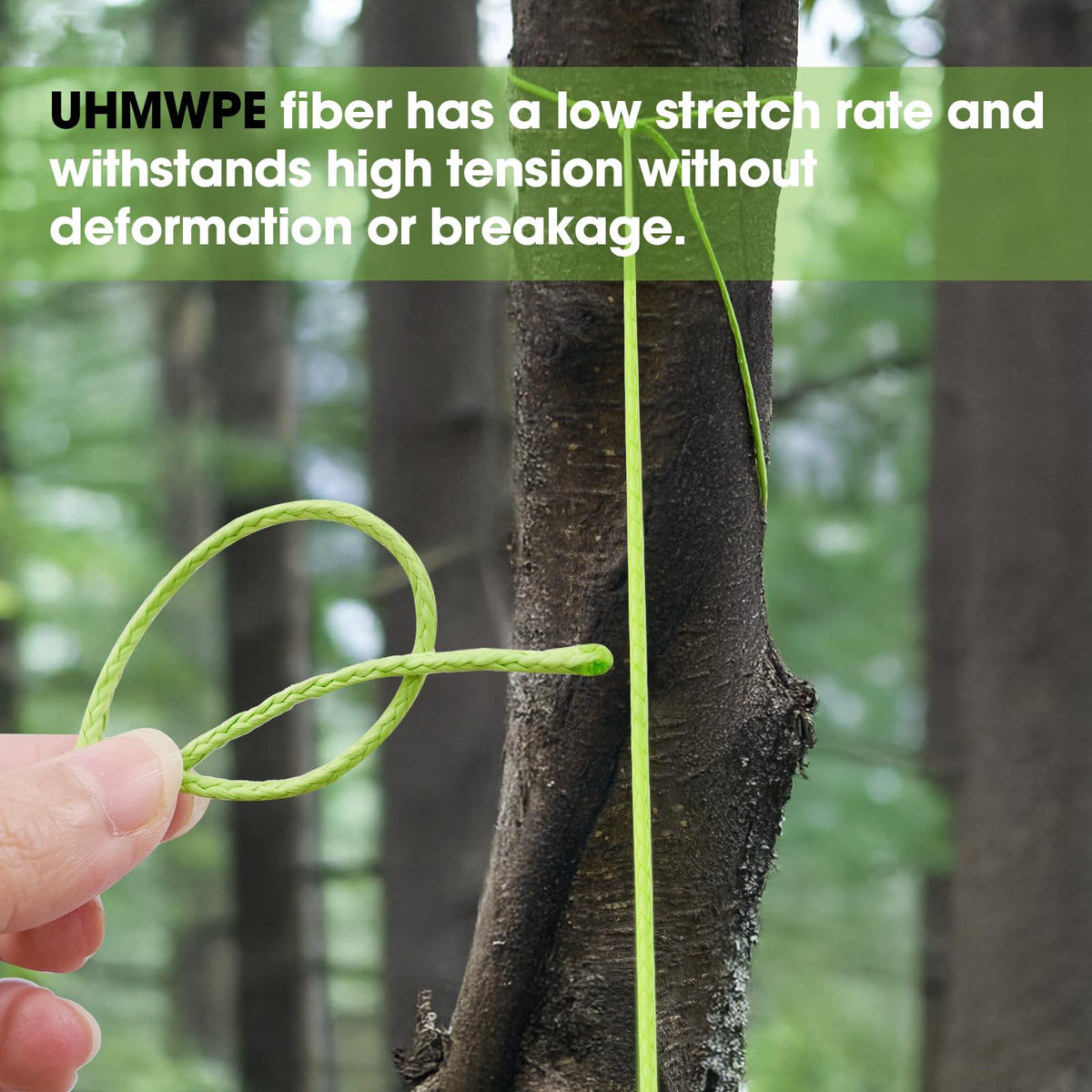IMAGE Kevlar Cord used for hammock setup and camping rigs.