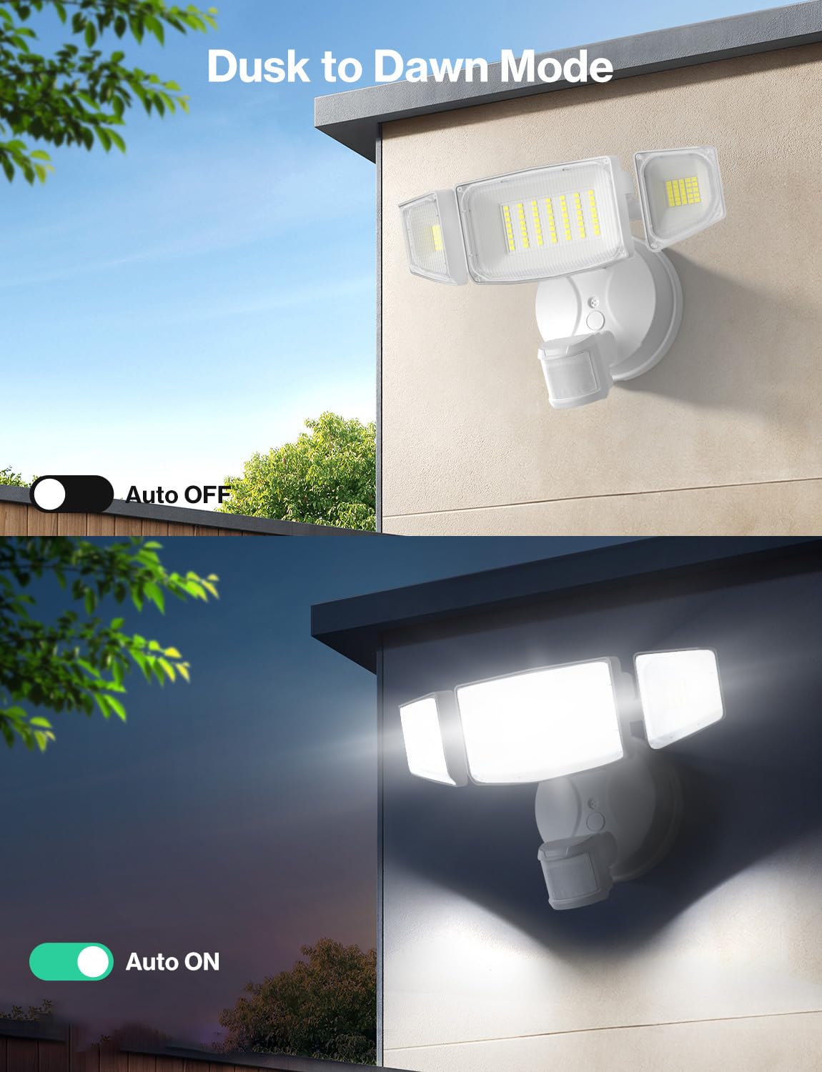 imaihom installation view highlights 180-degree illumination range.